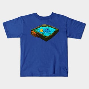 Puddle Slime Bath Time Kids T-Shirt